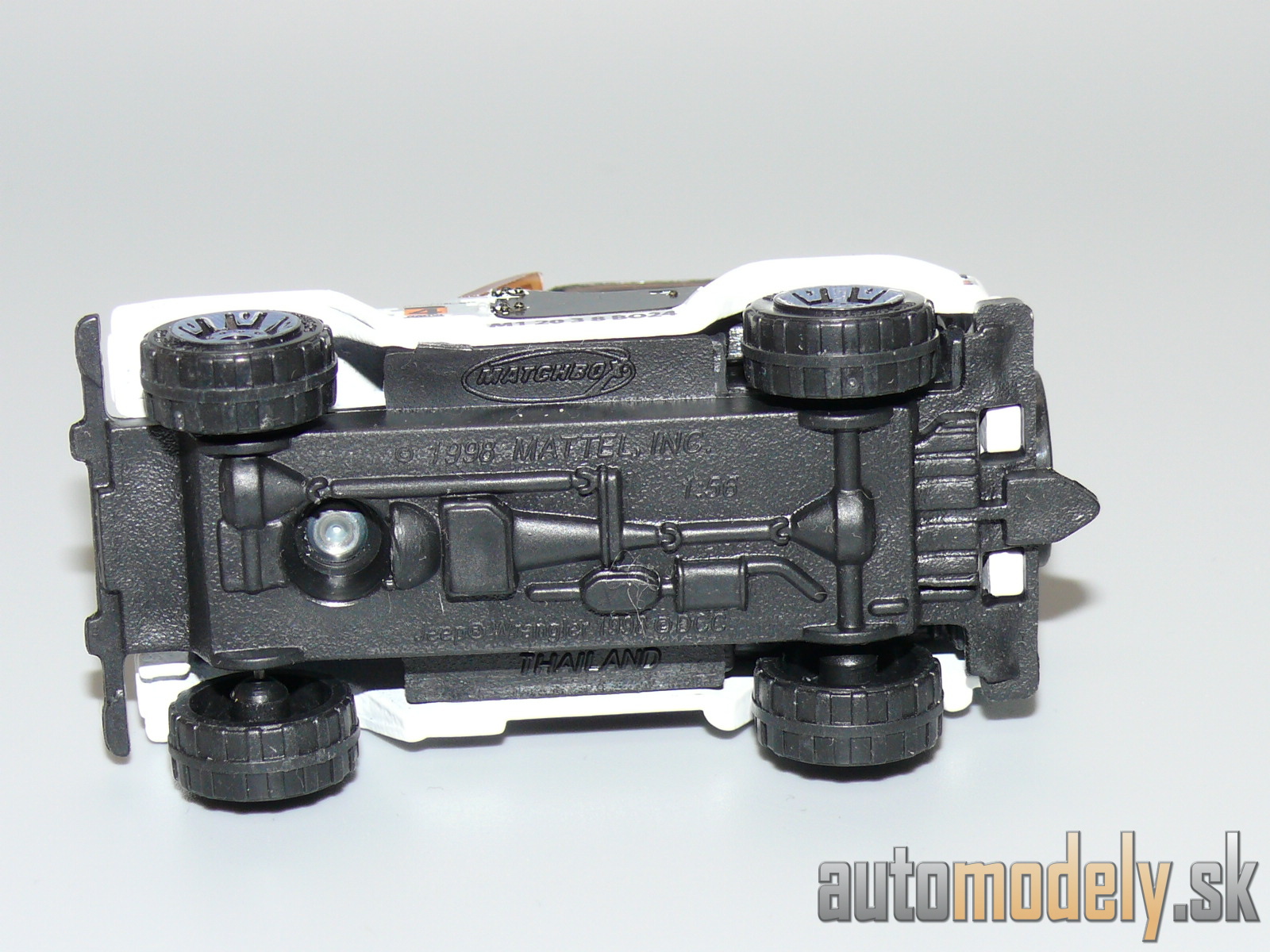 Matchbox - Jeep Wrangler 1998 - 1:56