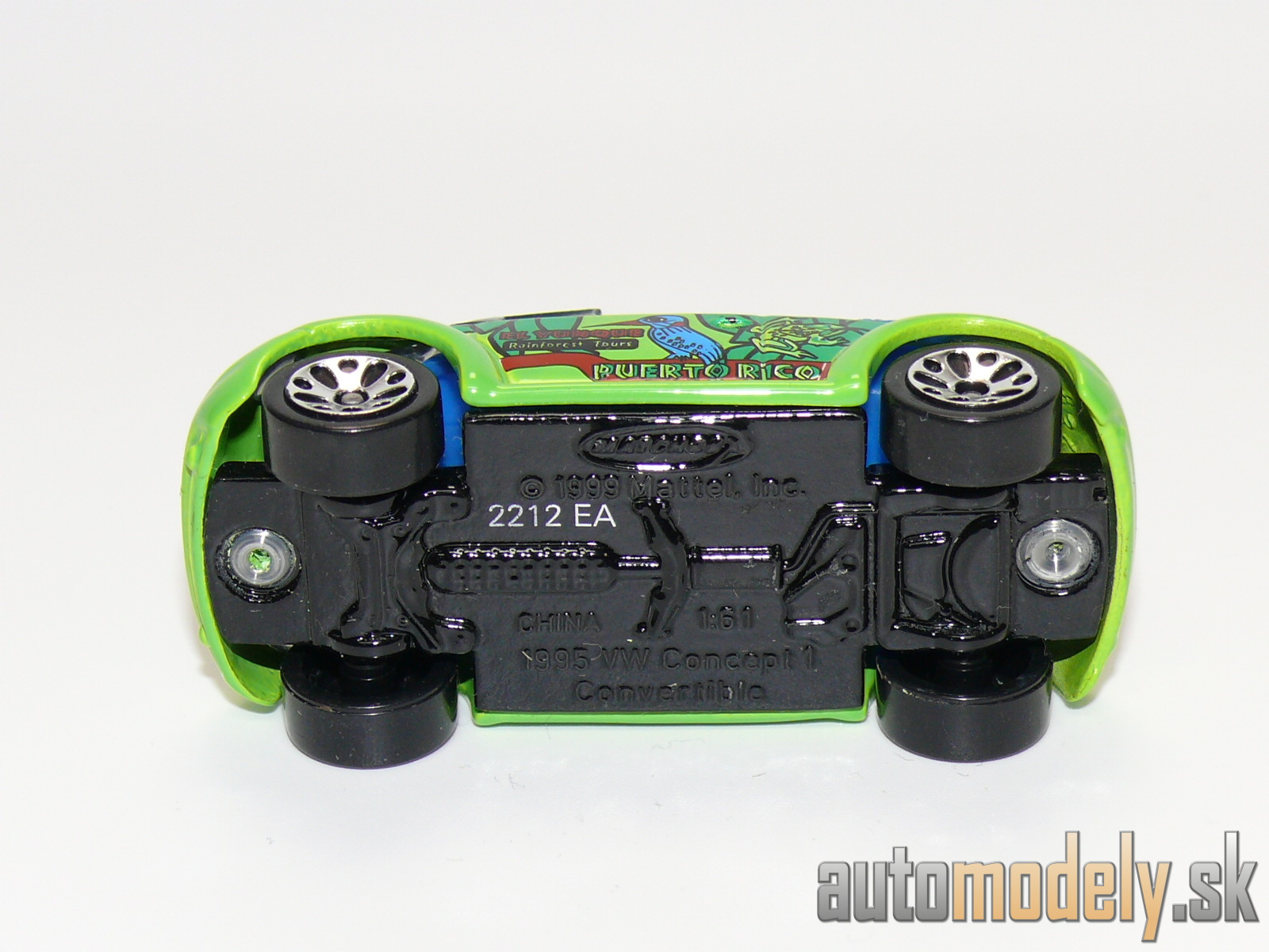 Matchbox - 1995 VW Concept 1 Convertible - 1:61