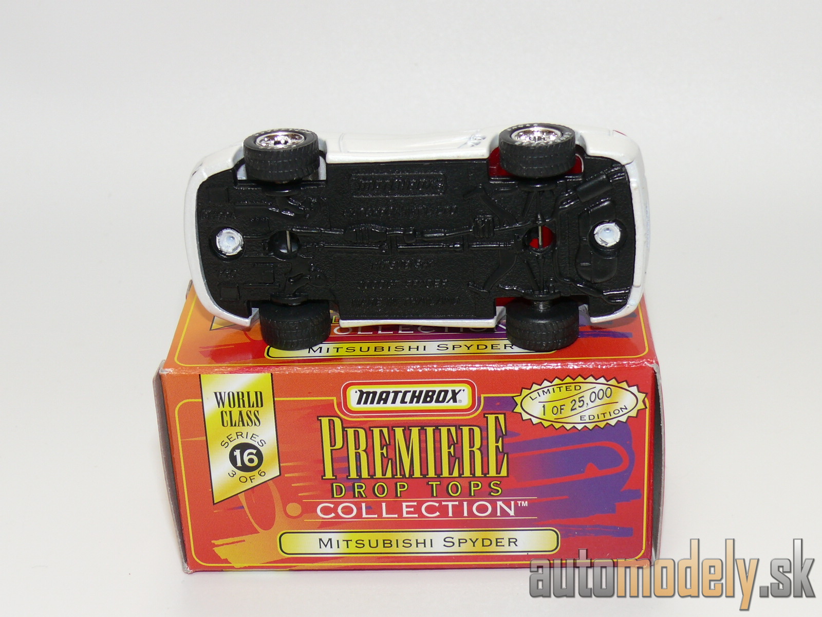 Matchbox Premiere Drop Tops Collection - Mitsubishi 3000GT Spyder - 1:60