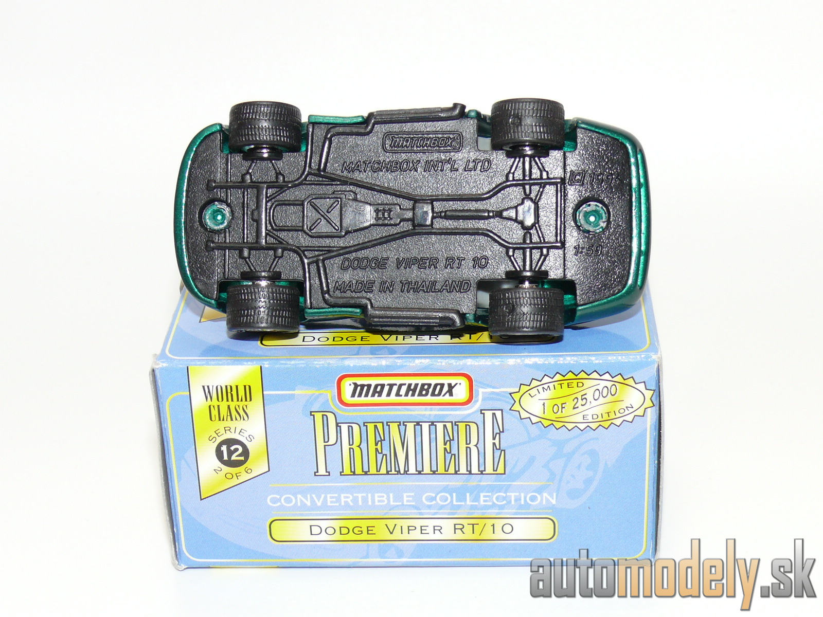 Matchbox Premiere Convertible Collection - Dodge Viper RT/10 - 1:59
