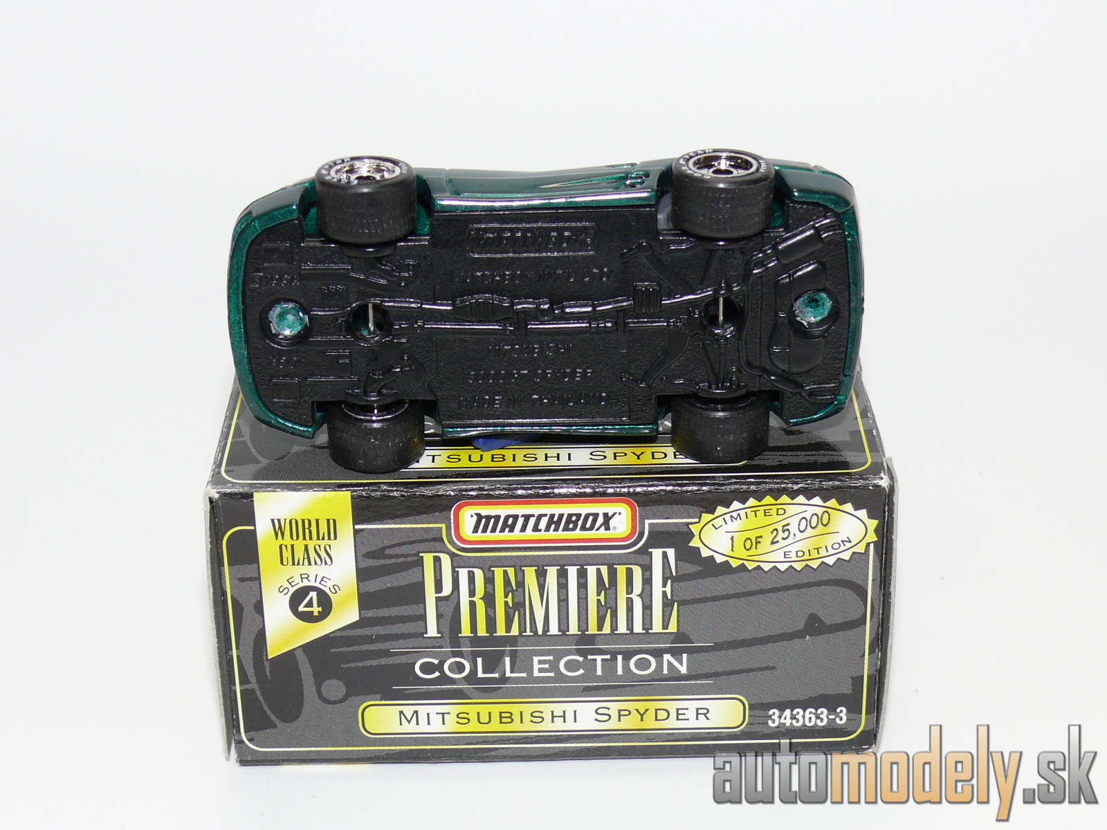 Matchbox Premiere Drop Tops Collection - Mitsubishi 3000GT Spyder - 1:60