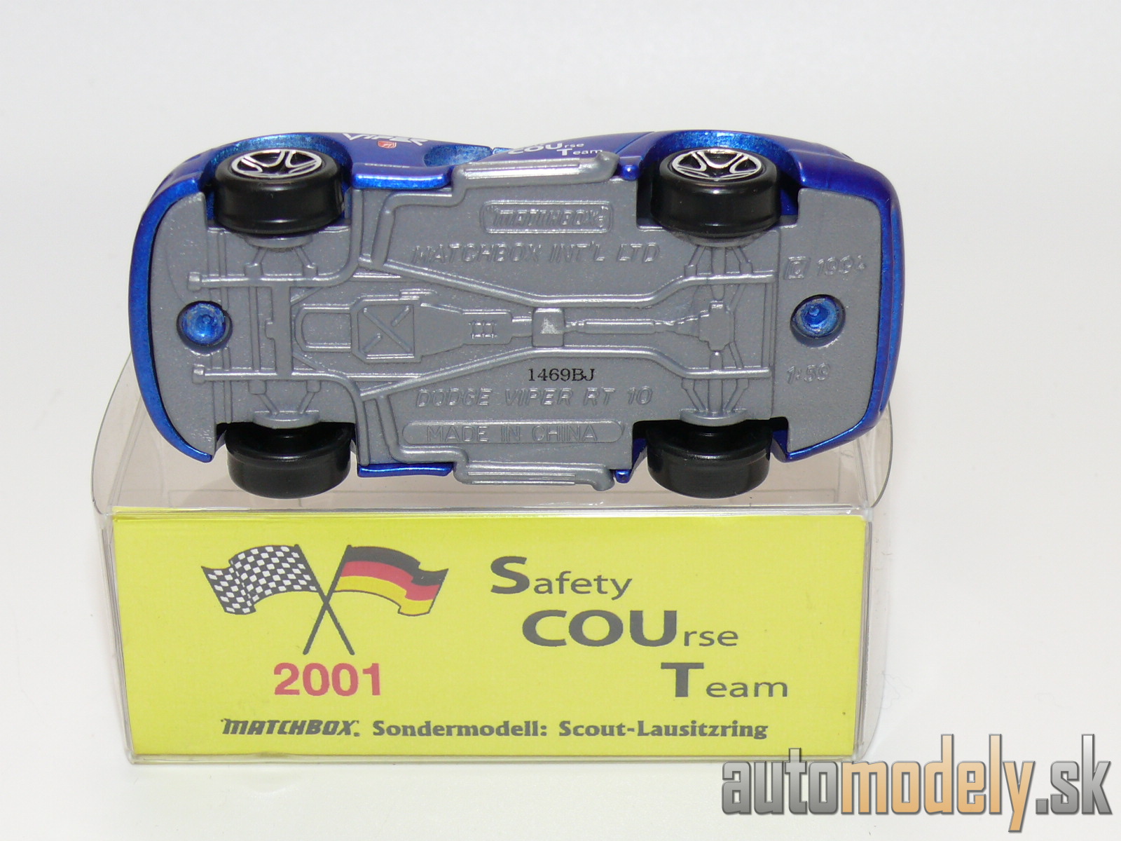 Matchbox Safety Course Team 2001 - Dodge Viper RT/10 - 1:59