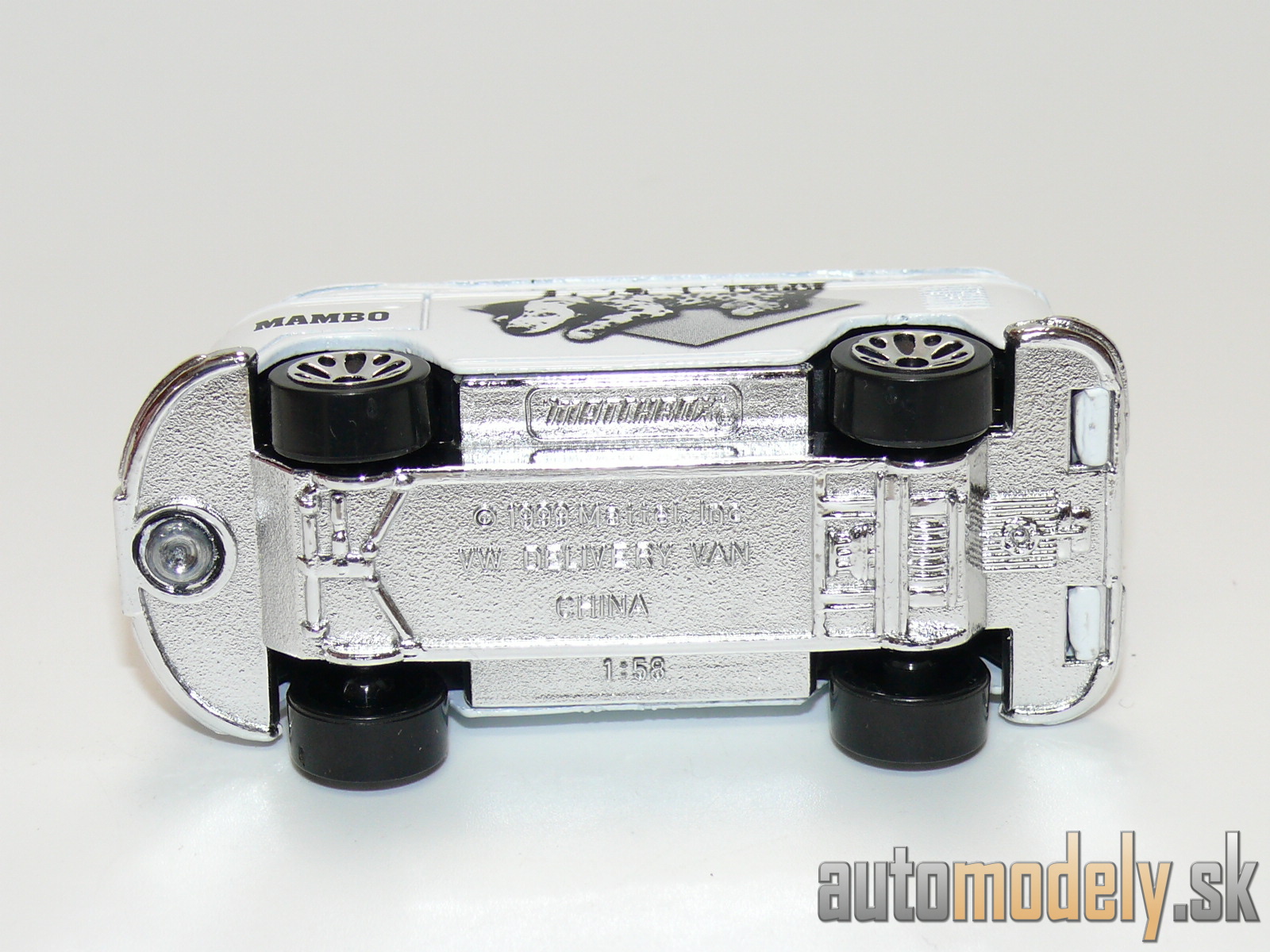 Matchbox - VW Delivery Van "1st Annual MAMBO Memorial 14.11.2001" - 1:58