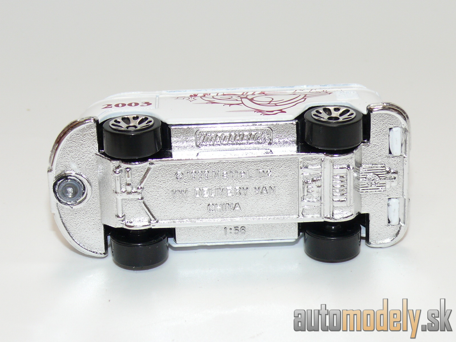 Matchbox - VW Delivery Van "Happy Holidays 2003" - 1:58