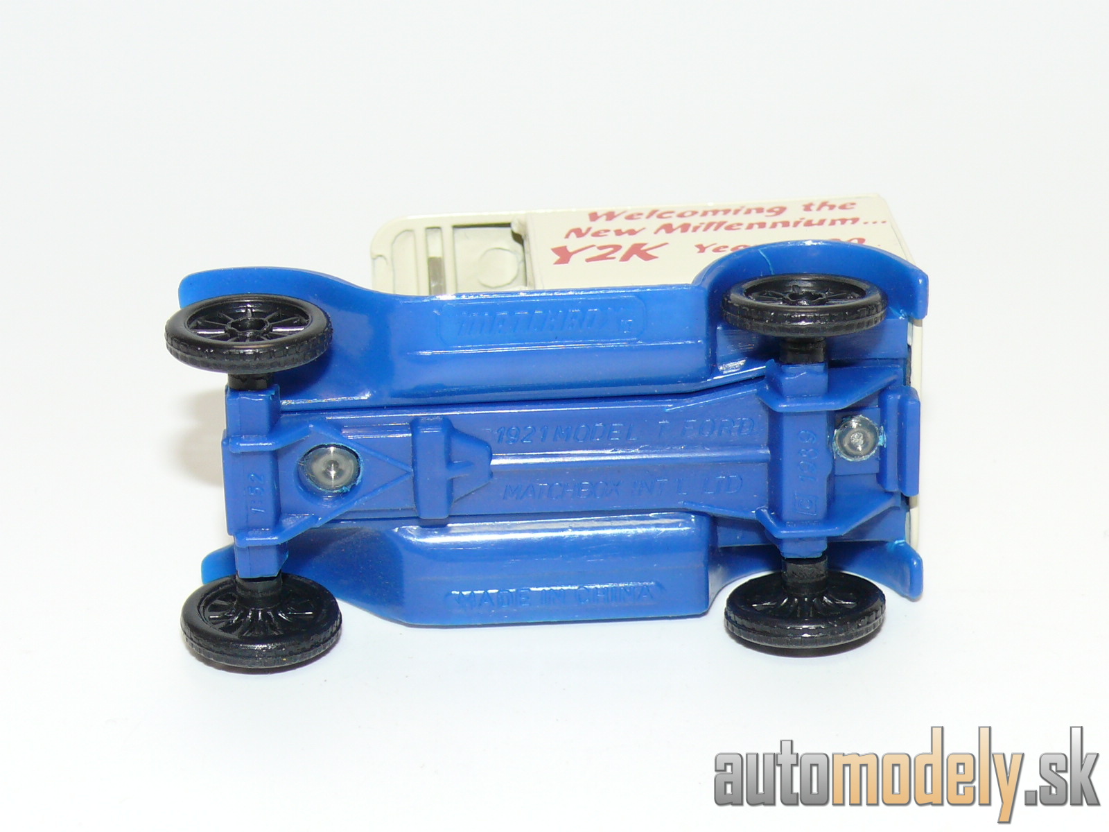 Matchbox - 1921 Model T Ford "Welcoming the New Millennium Y2K Year 2000" - 1:52