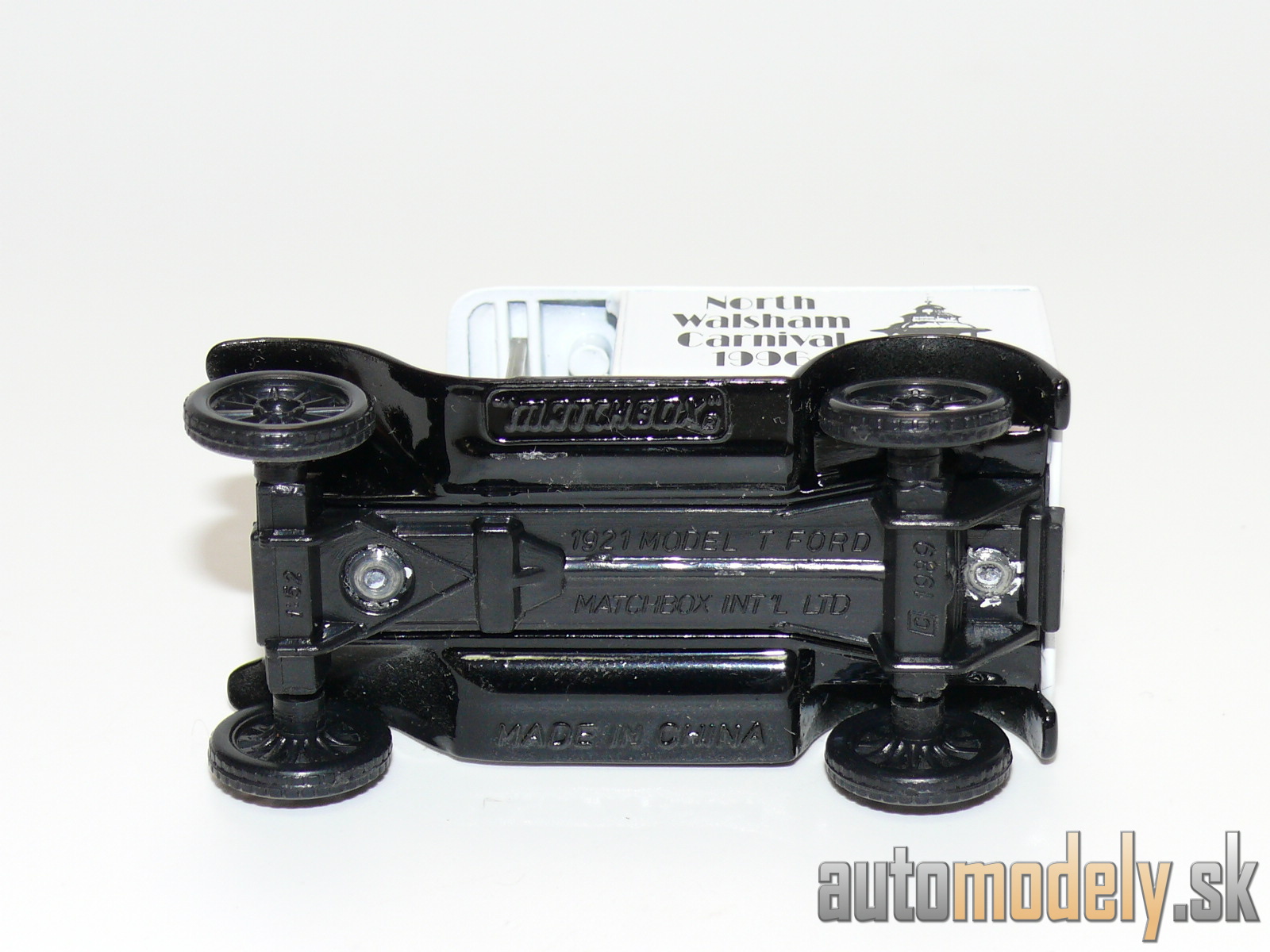Matchbox - 1921 Model T Ford "North Walsham Carnival 1996" - 1:52