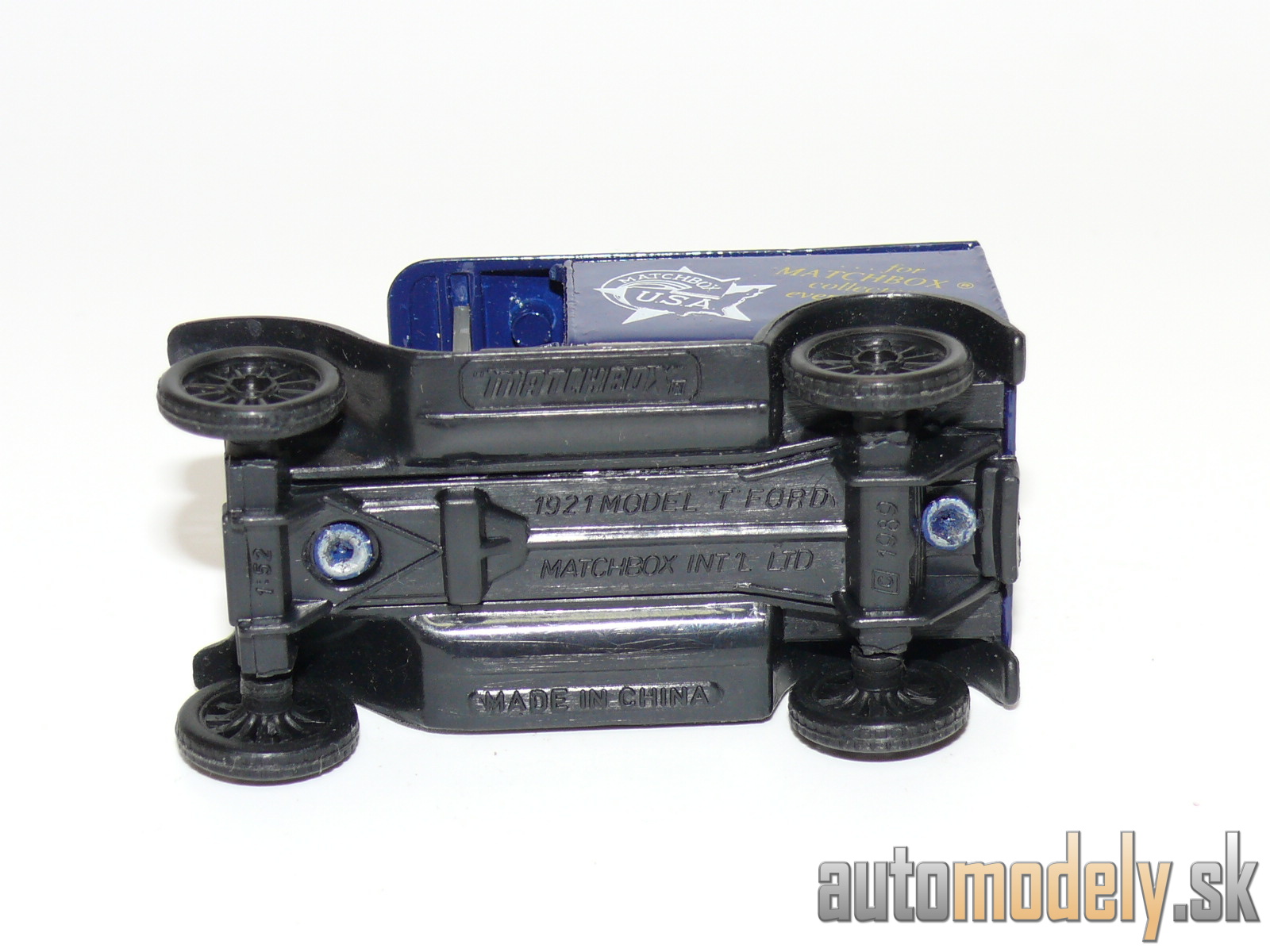 Matchbox - 1921 Model T Ford "Matchbox U.S.A. ... for MATCHBOX collectors everywhere!" - 1:52