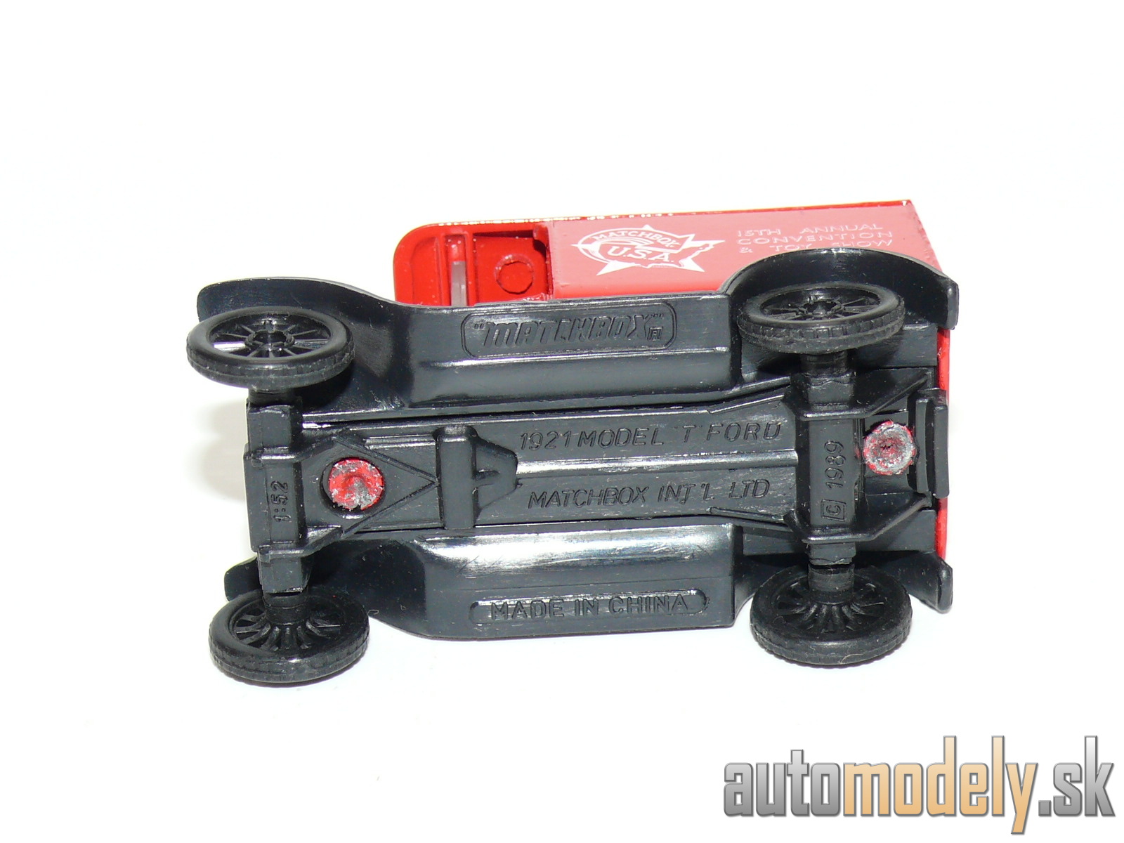 Matchbox - 1921 Model T Ford "Matchbox U.S.A. 15th Annual Convention & Toy Show" - 1:52
