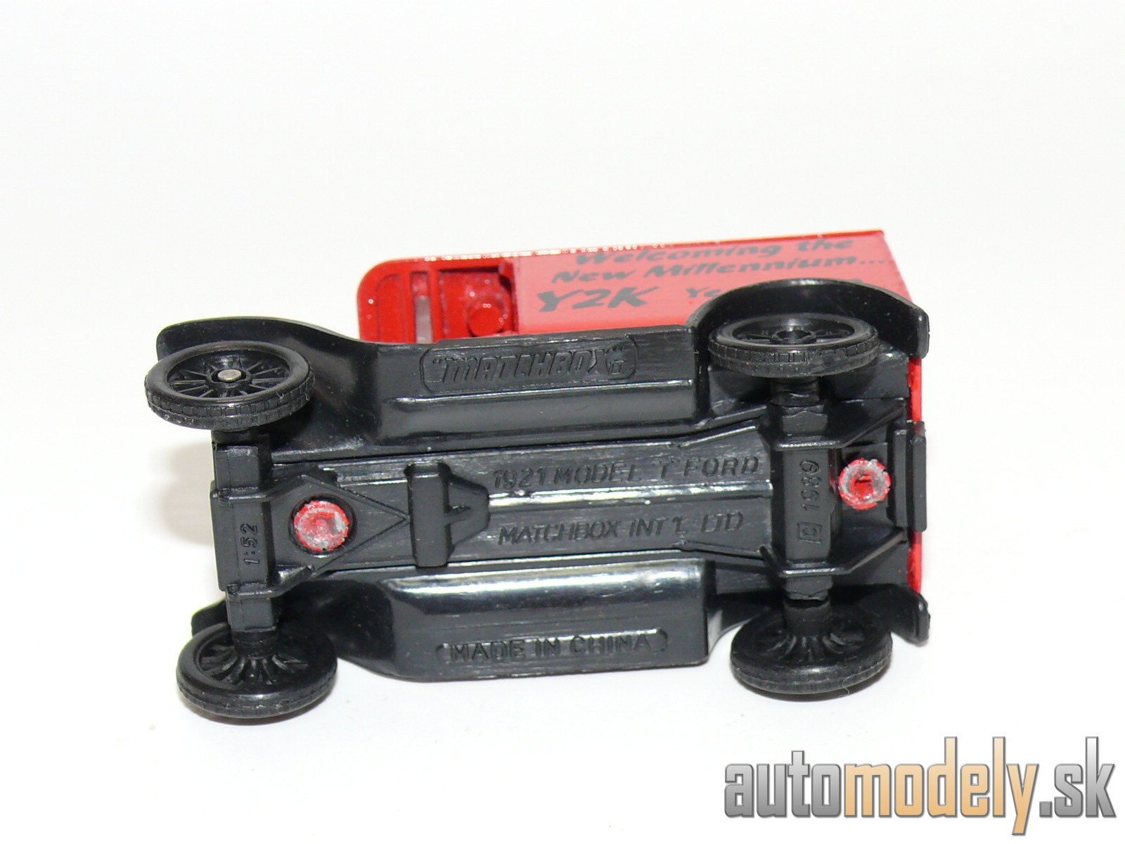 Matchbox - 1921 Model T Ford "Welcomming the New Millennium Y2K Year 2000" - 1:52