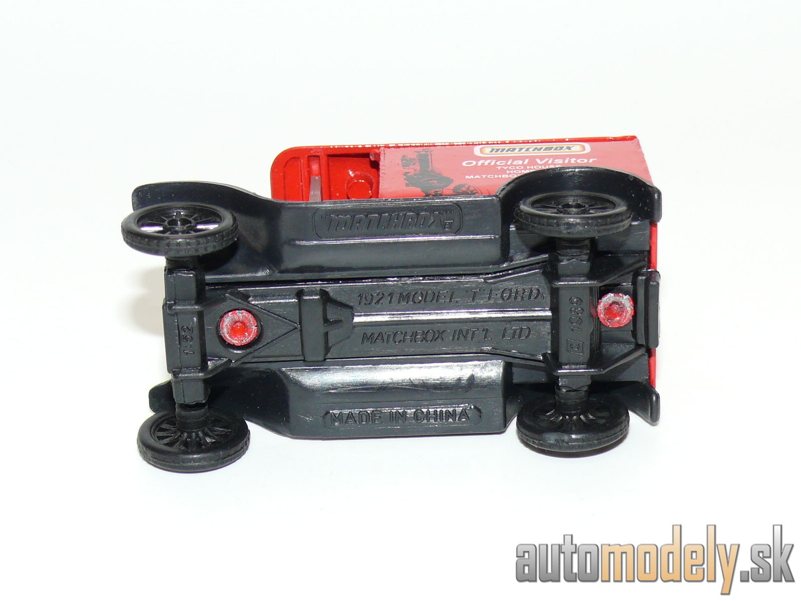 Matchbox - 1921 Model T Ford "Official Visitor Tyco House Home Of Matchbox & Tyco Toys" - 1:52