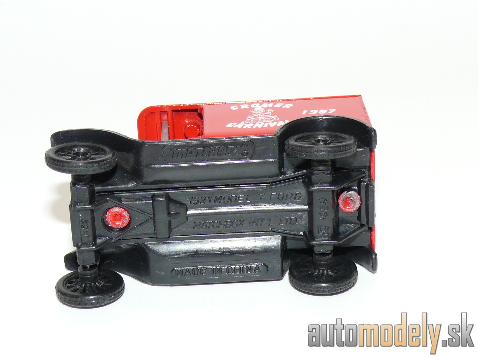Matchbox - 1921 Model T Ford "Cromer Carnival 1997" - 1:52