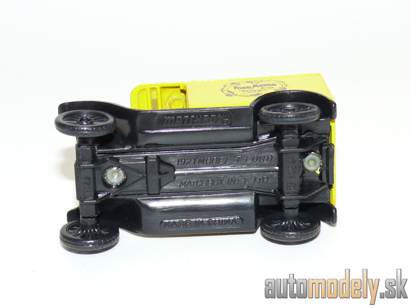 Matchbox - 1921 Model T Ford "Ford Motor Co." - 1:52