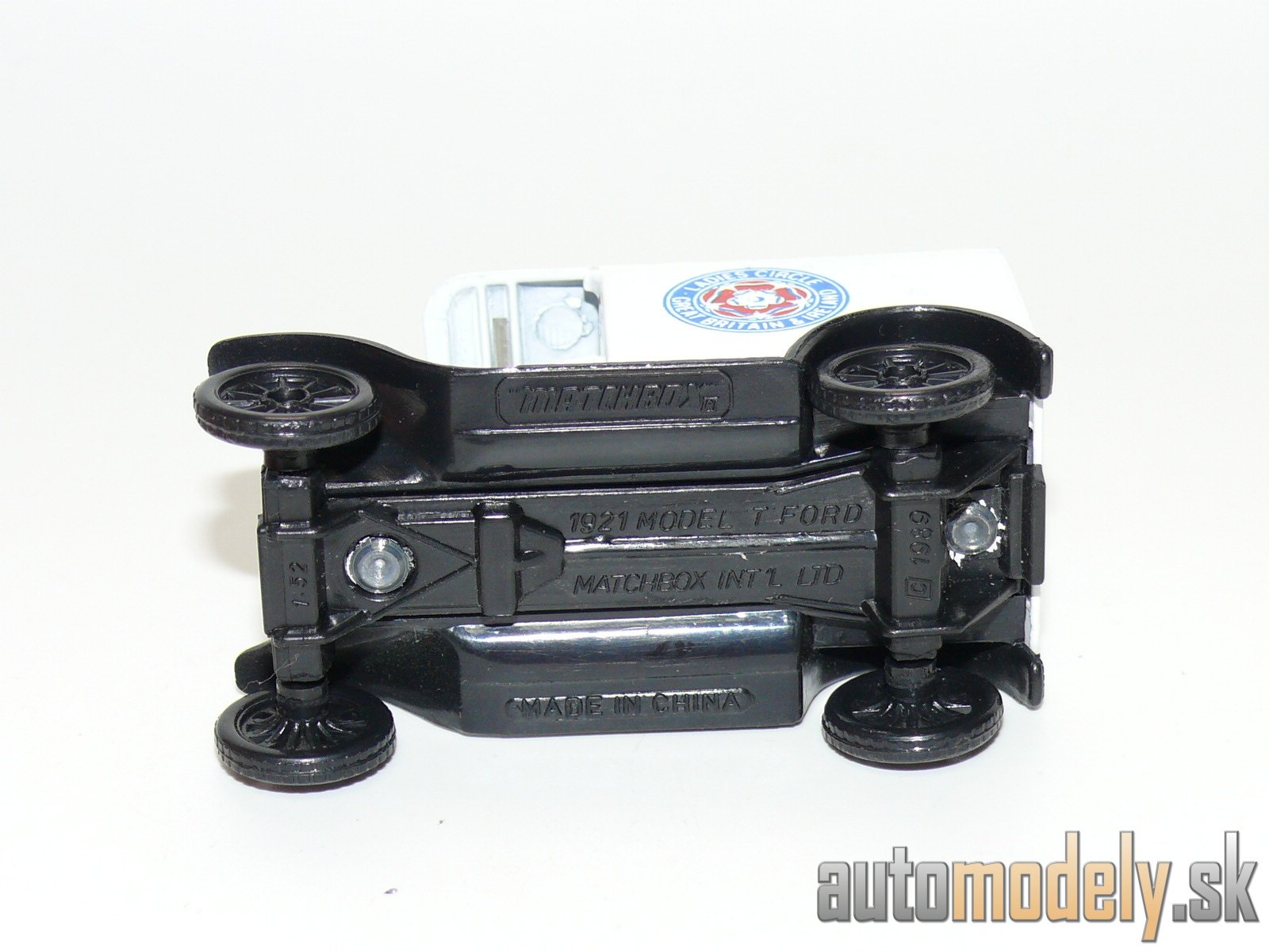 Matchbox - 1921 Model T Ford "Ladies Circle Great Britain & Ireland" - 1:52