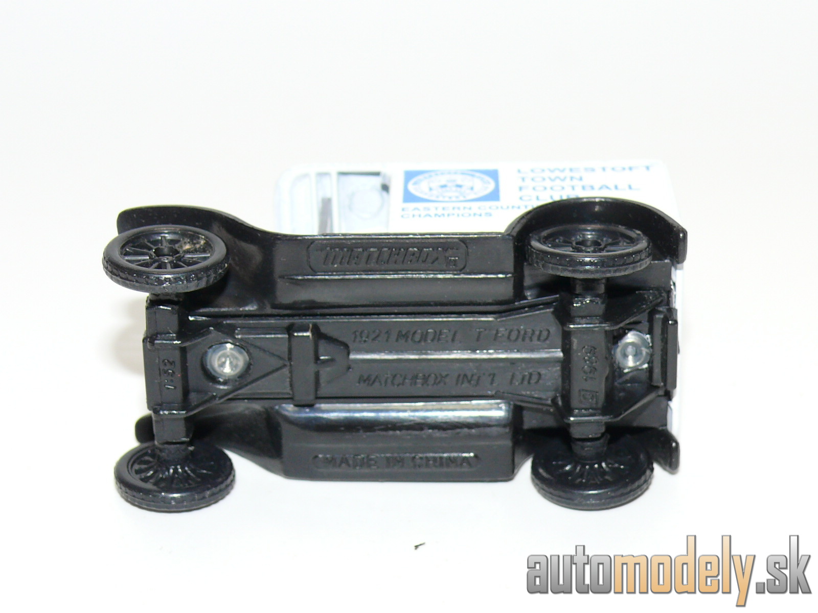 Matchbox - 1921 Model T Ford "Lowestoft Town Football Club" - 1:52