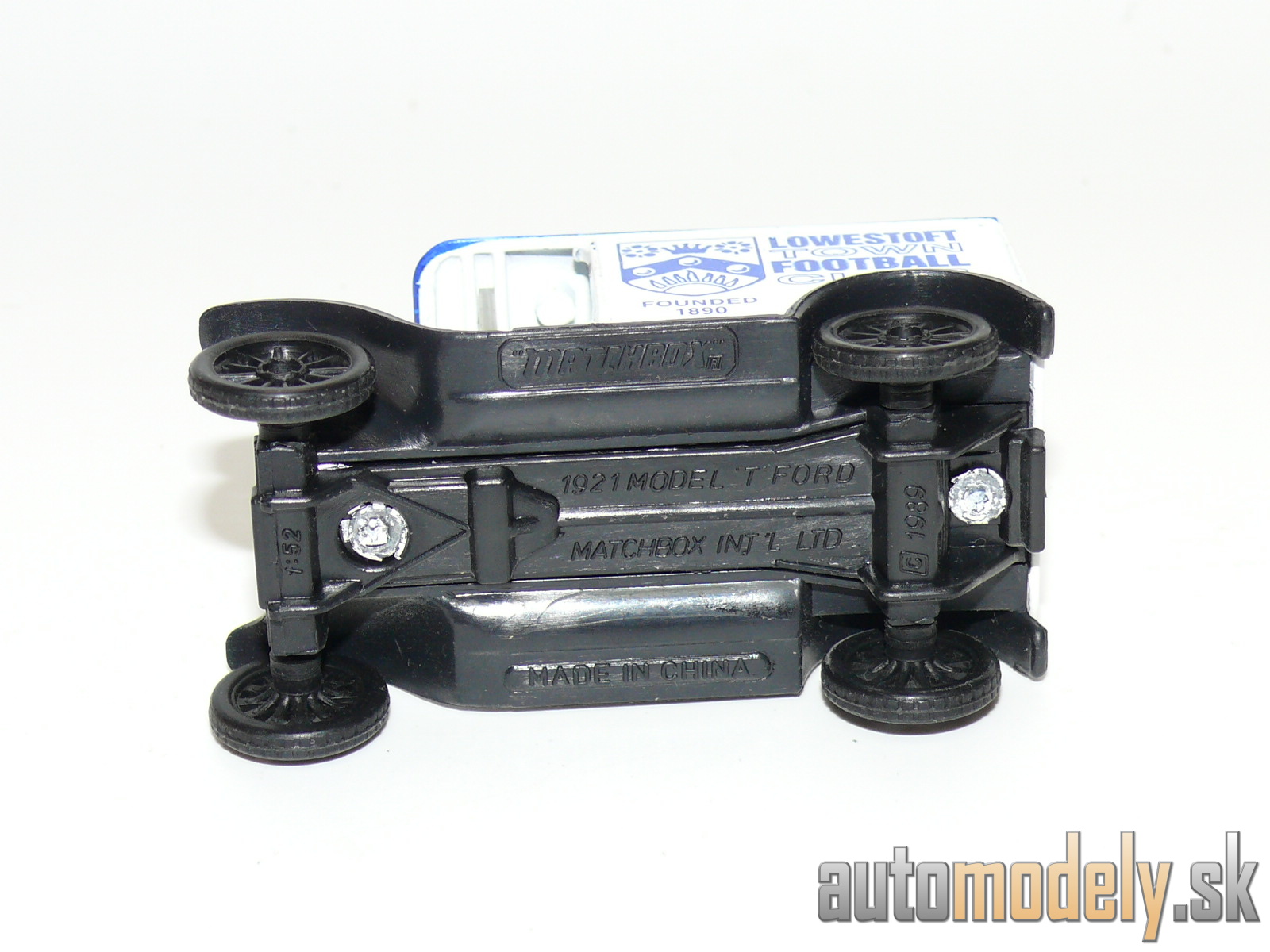 Matchbox - 1921 Model T Ford "Lowestoft Town Football Club" - 1:52