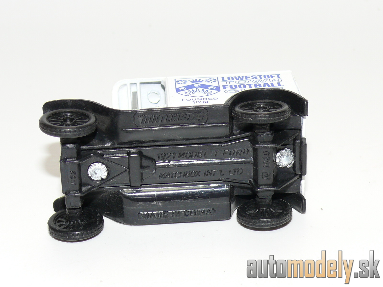 Matchbox - 1921 Model T Ford "Lowestoft Town Football Club" - 1:52