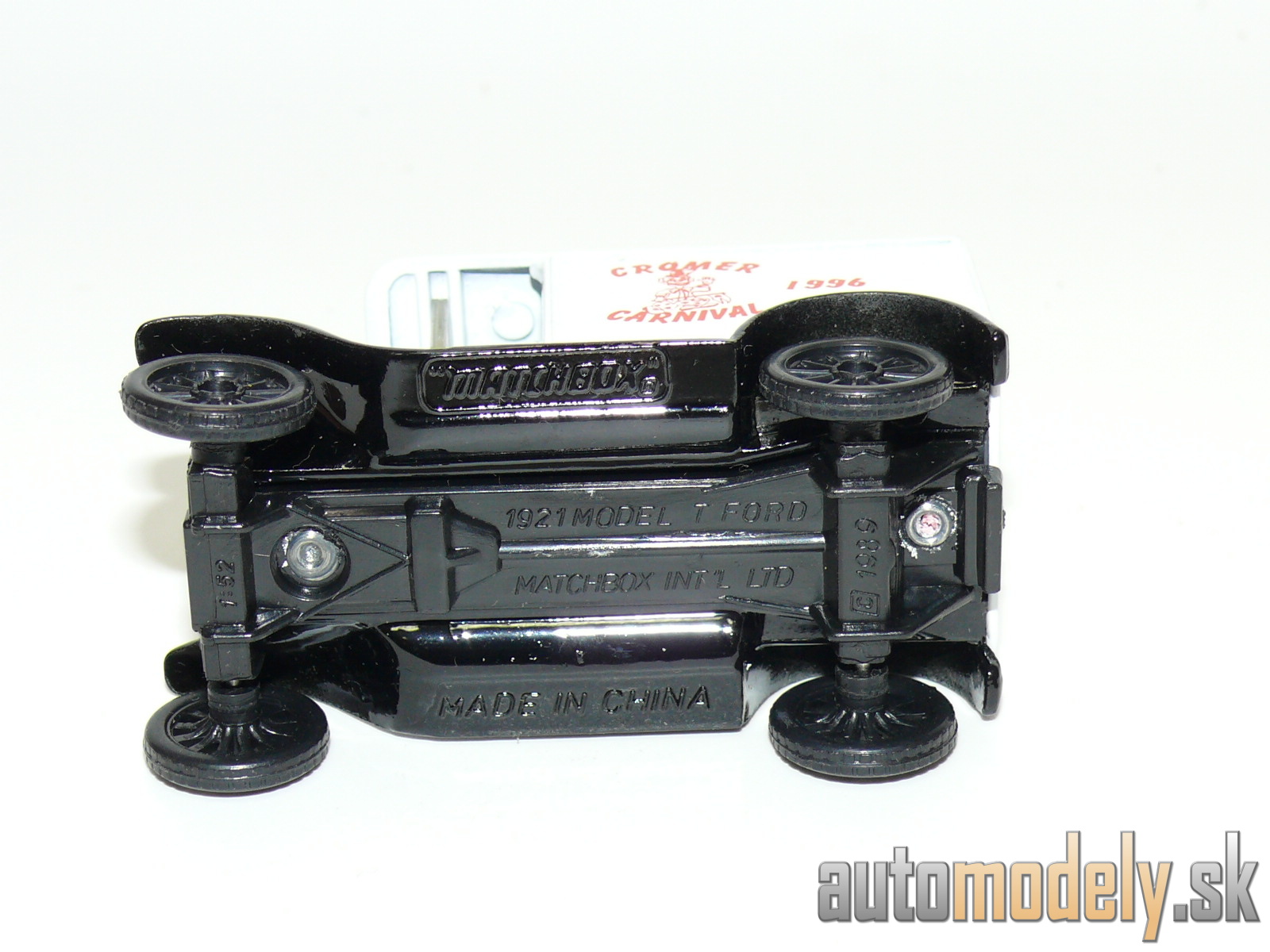 Matchbox - 1921 Model T Ford "Cromer Carnival 1996" - 1:52