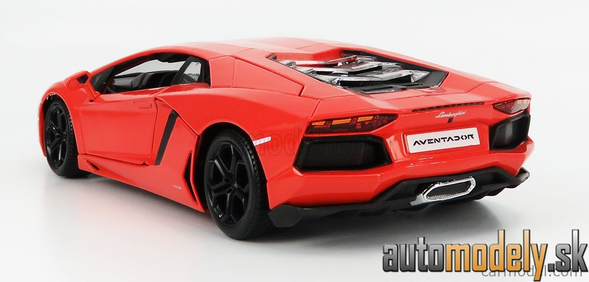 Bburago - LAMBORGHINI - AVENTADOR LP700-4 2011 - ARANCIO ARGOS - ORANGE MET - 1:18
