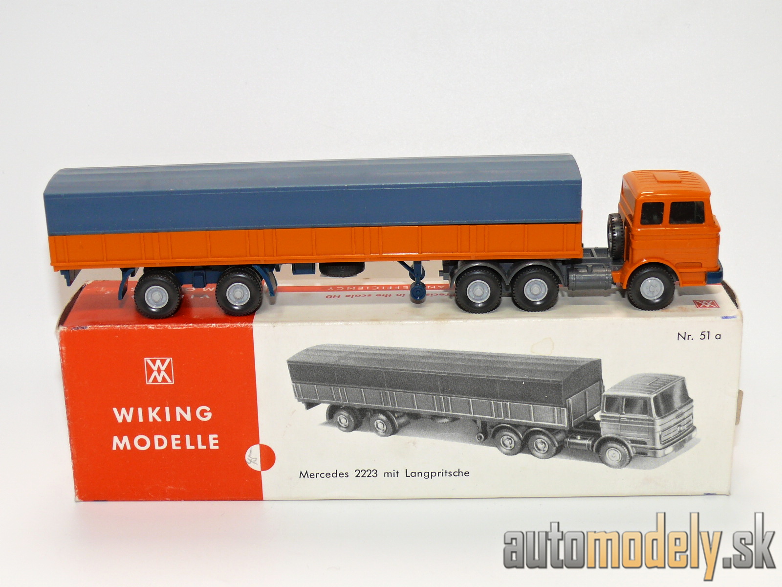 Wiking 51a - Mercedes 2223 Sattelzug - HO 1:87
