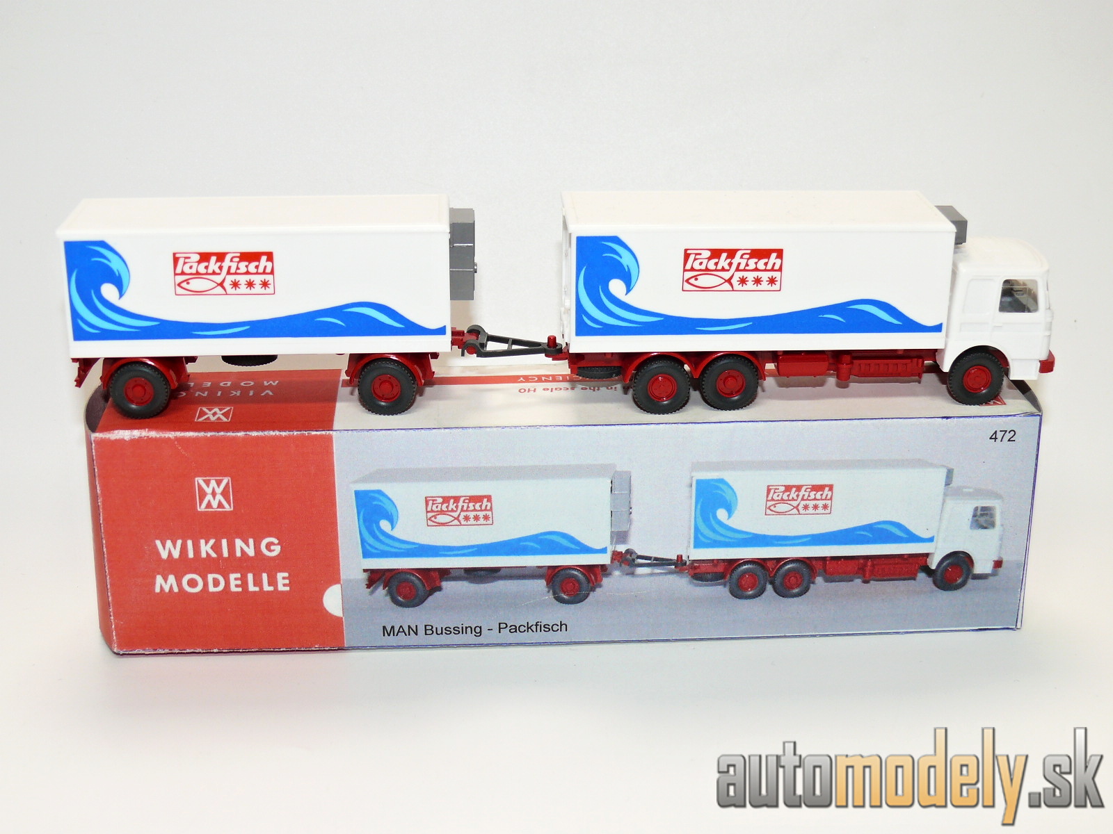 Wiking 472 - MAN Bussing "Packfisch" - HO 1:87