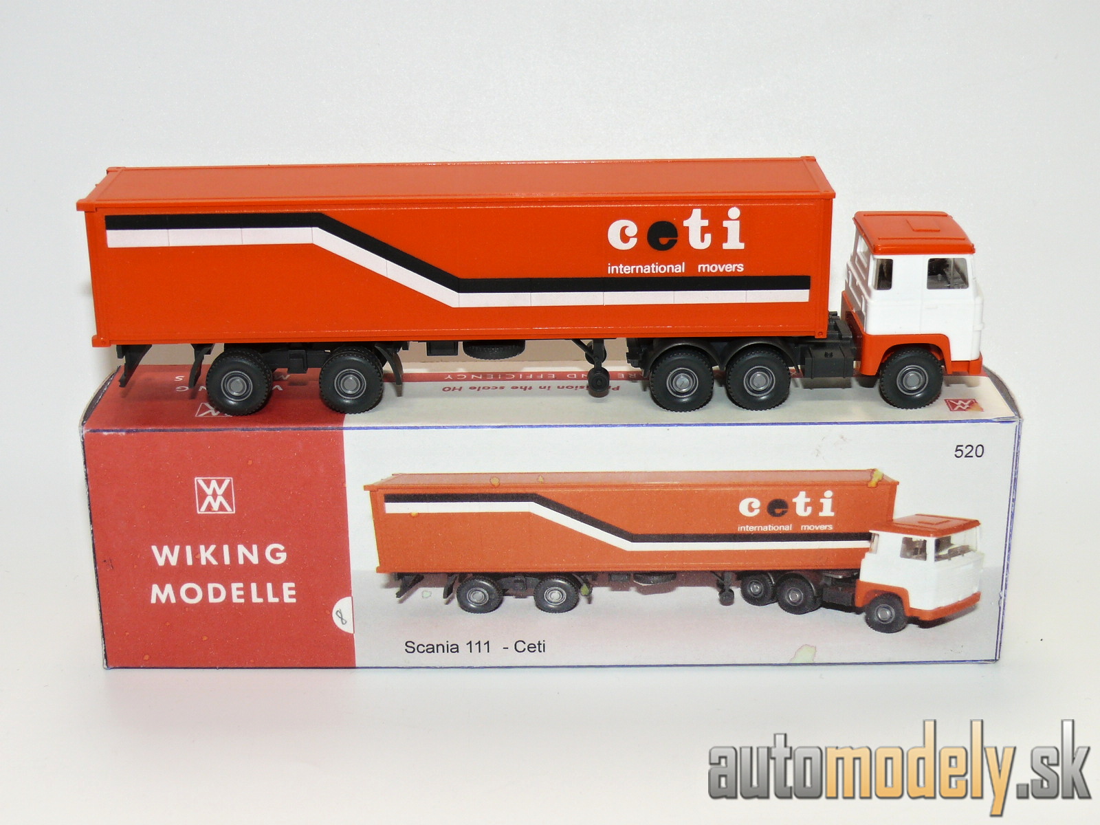 Wiking 520 - Scania 111 "Ceti" - HO 1:87