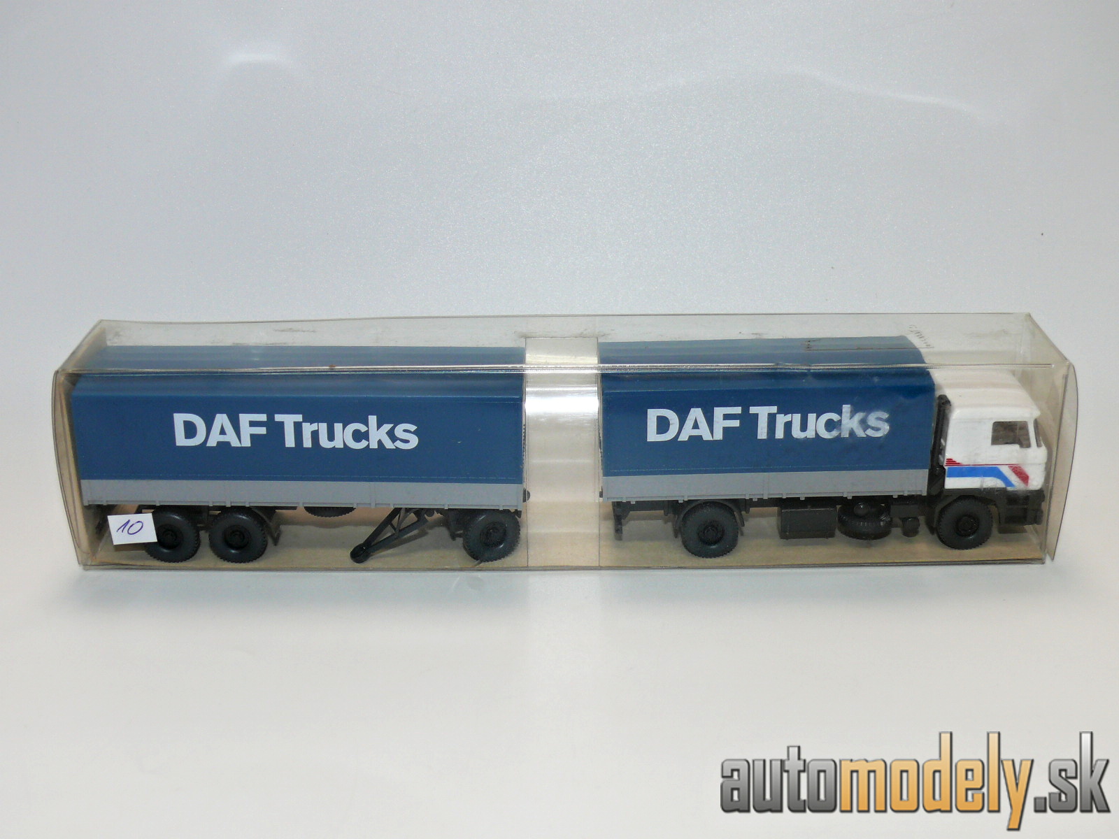 Wiking 468 - DAF 3300 Pritschen Fernlastzug "DAF Trucks" - HO 1:87