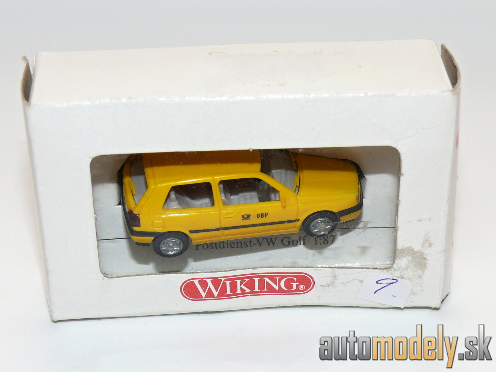 Wiking 49/6 - VW Golf III 2türig Post - 1:87