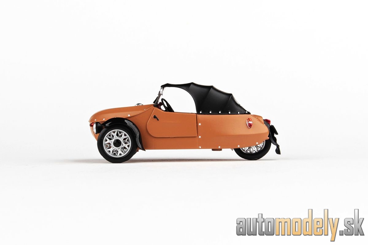 Abrex - Velorex 16/350 (1966) Béžová/Čierna/Čierna - 1:43