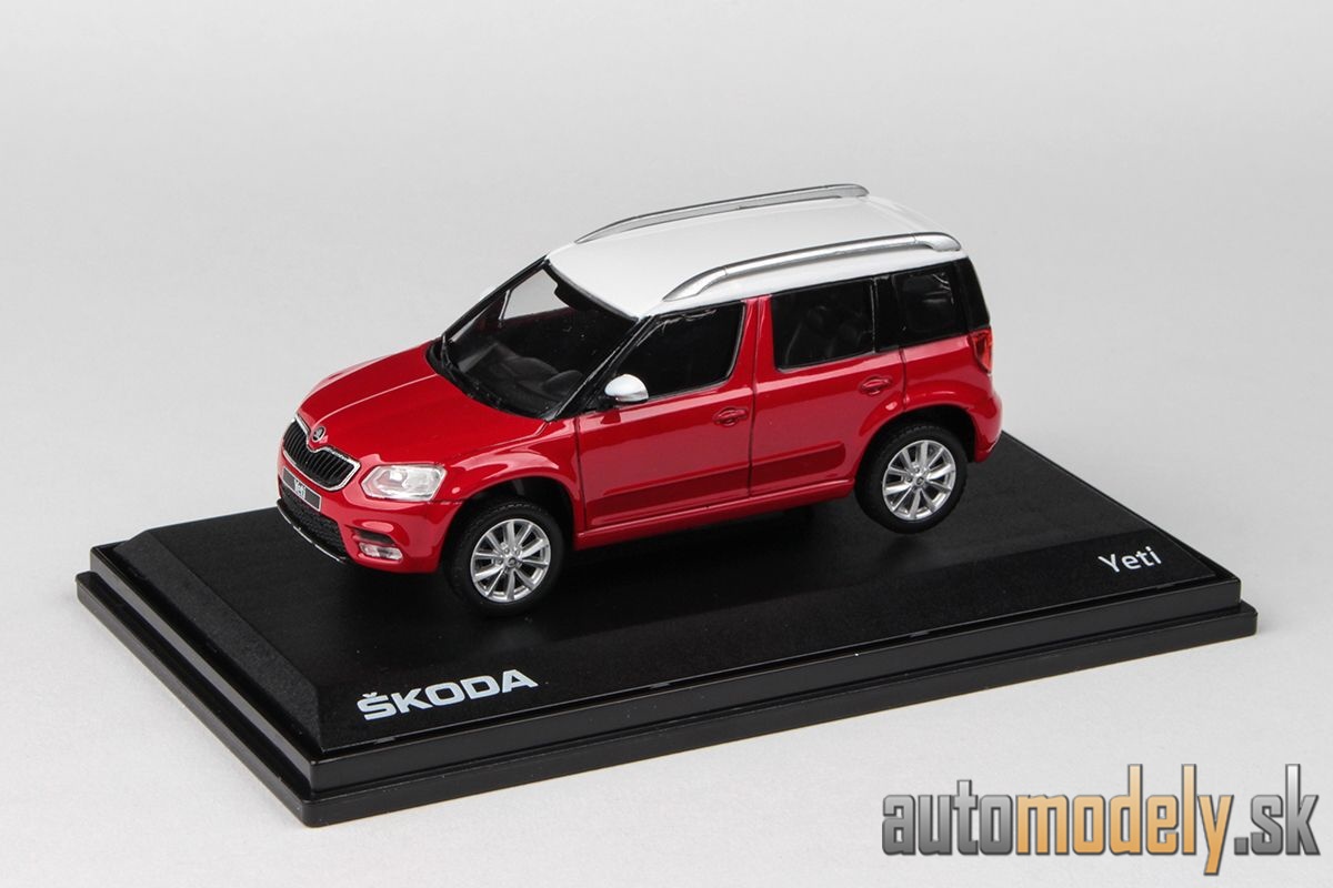 Abrex - Škoda Yeti FL (2013) Červená Corrida Uni - 1:43