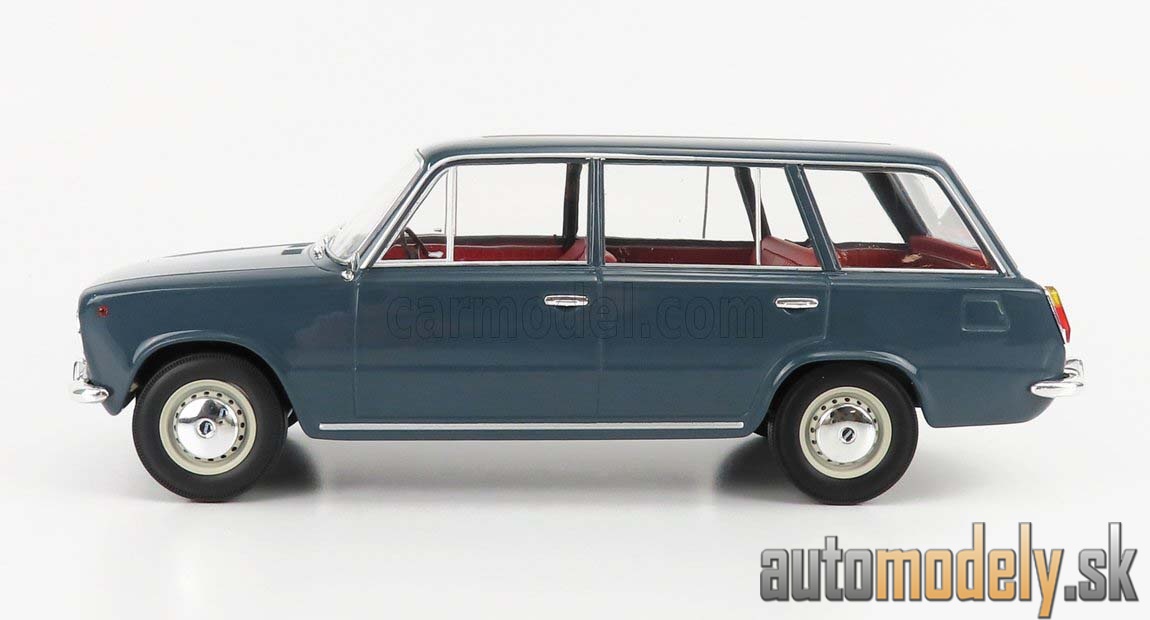 Triple9 Collection - Fiat 124, Familiare Medium, Grey - 1:18