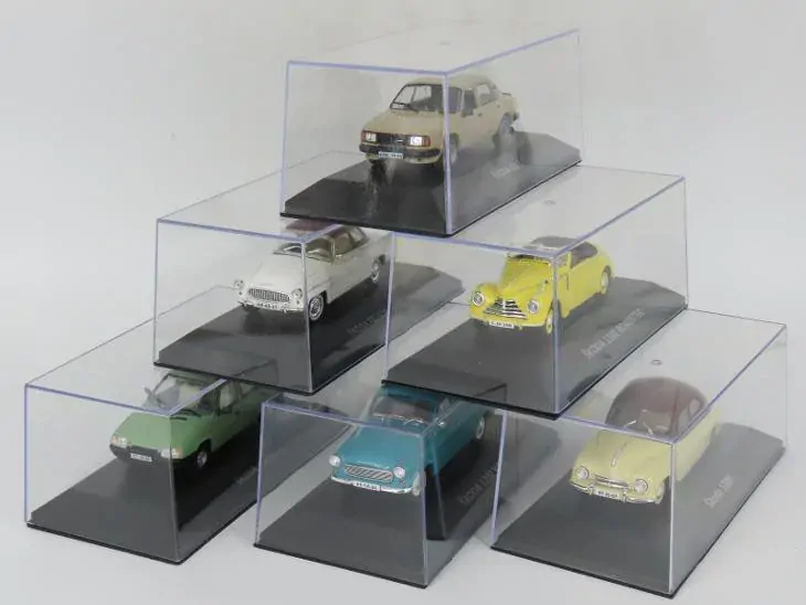 Plastikový box - vitrínka (Kaleidoskop) - 1:43