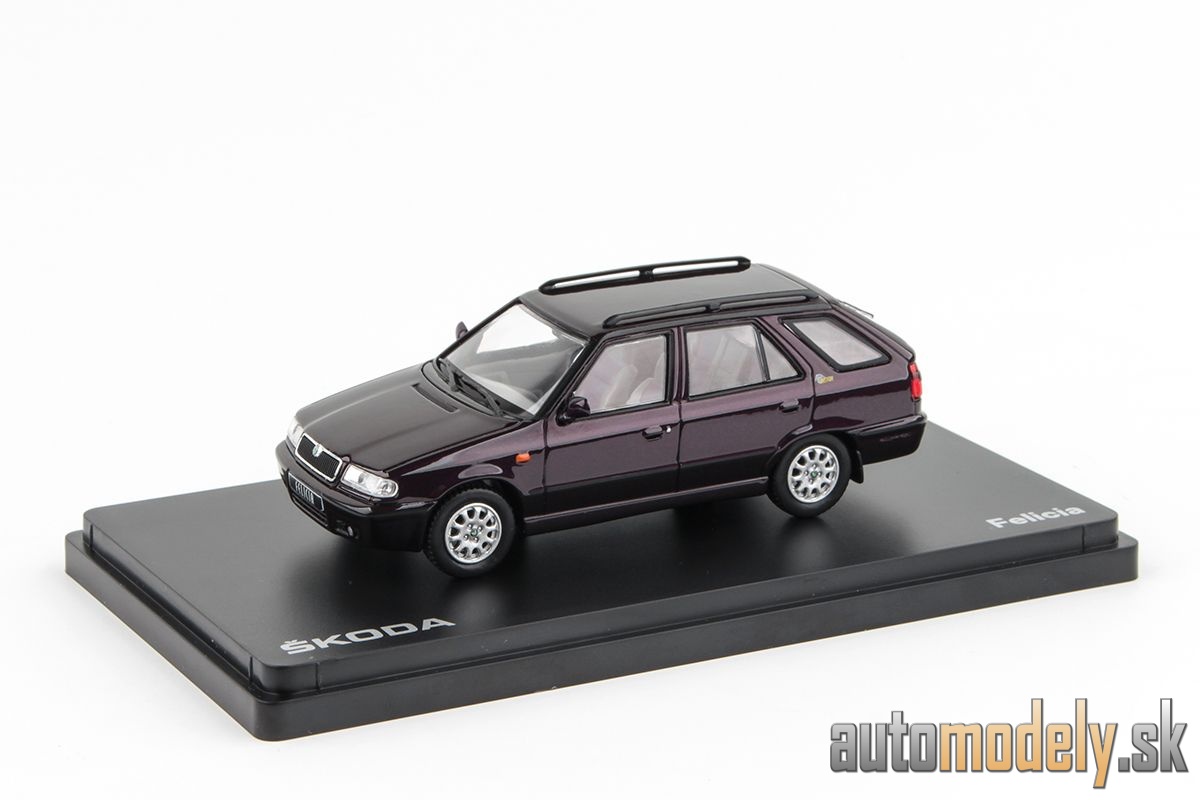 Abrex - Škoda Felicia FL Combi (1998) Mystery - Fialová Esprit Metalíza - 1:43