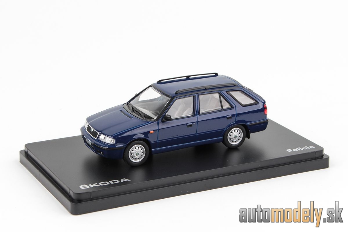 Abrex - Škoda Felicia FL Combi (1998) Modrá Námorná - 1:43