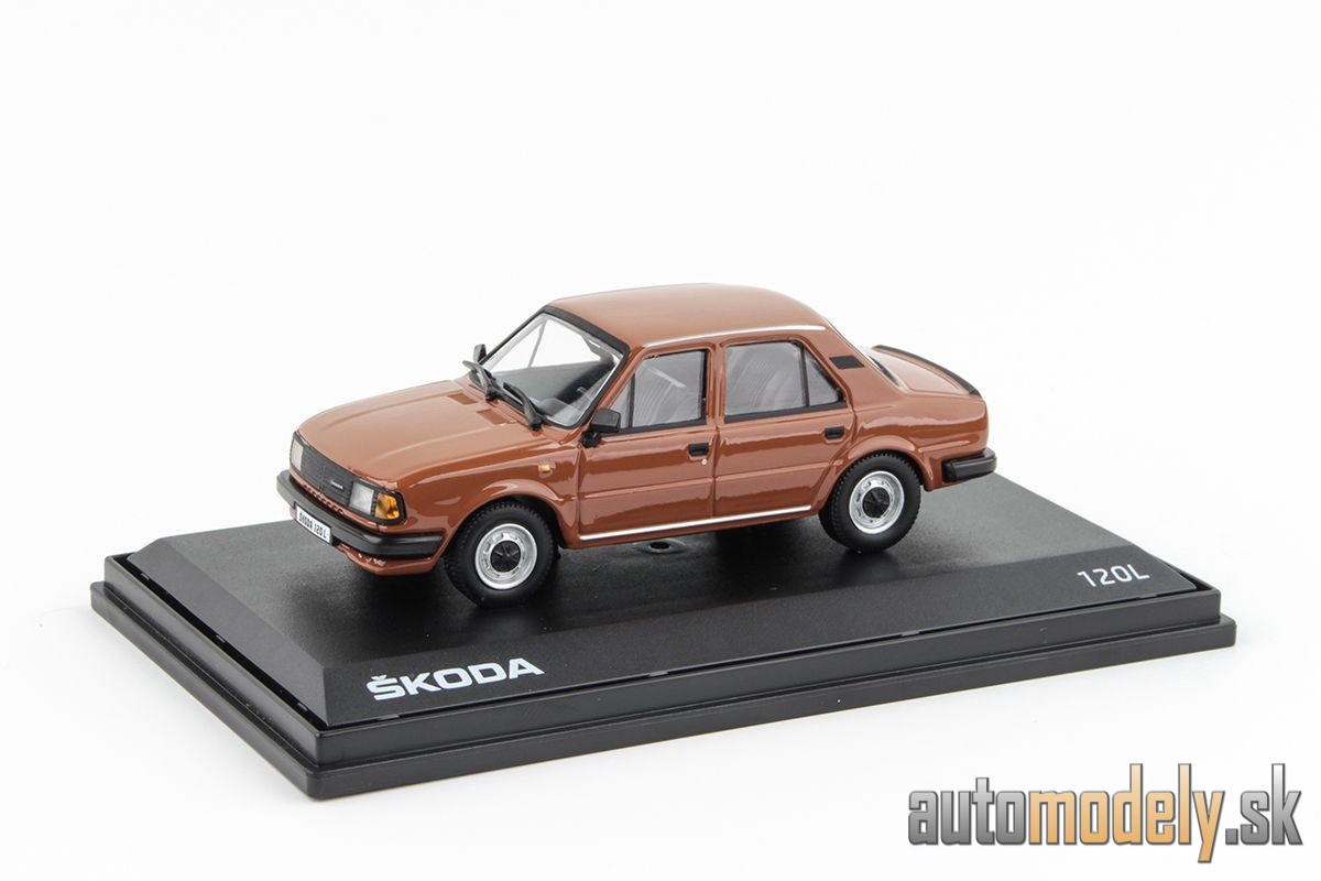 Abrex - Škoda 120L (1984) Skořicová Hnědá - 1:43