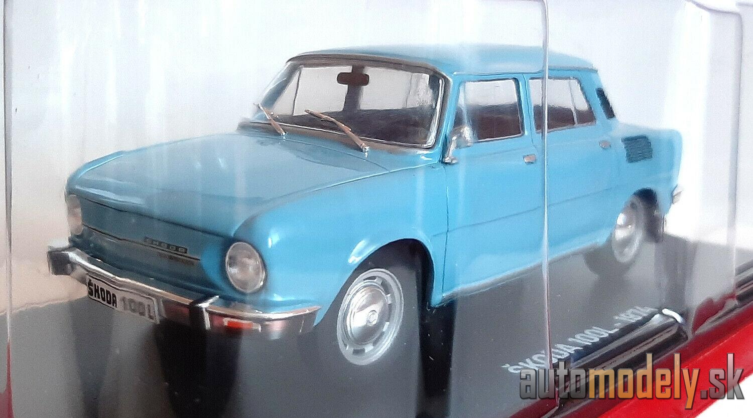 Hachette - Škoda 100L 1974 svetlo modrá - 1:24
