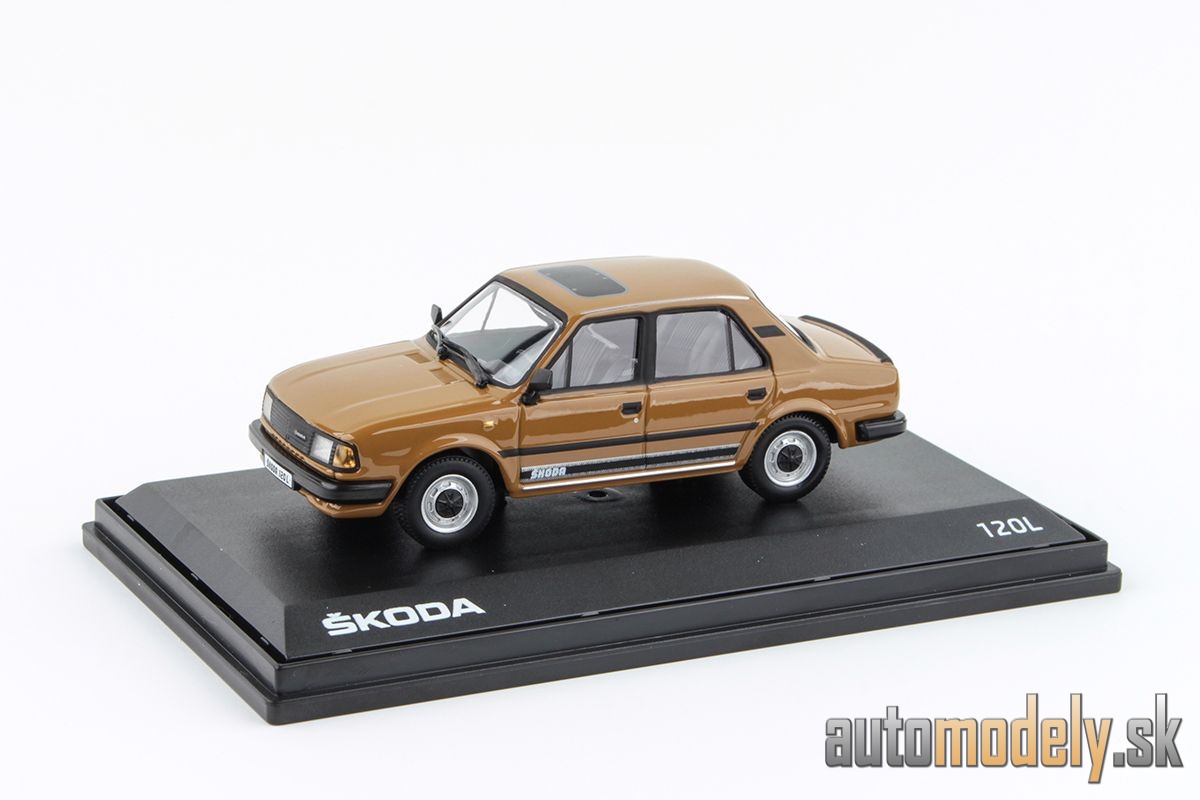 Abrex - Škoda 120L (1984) Tabaková - 1:43