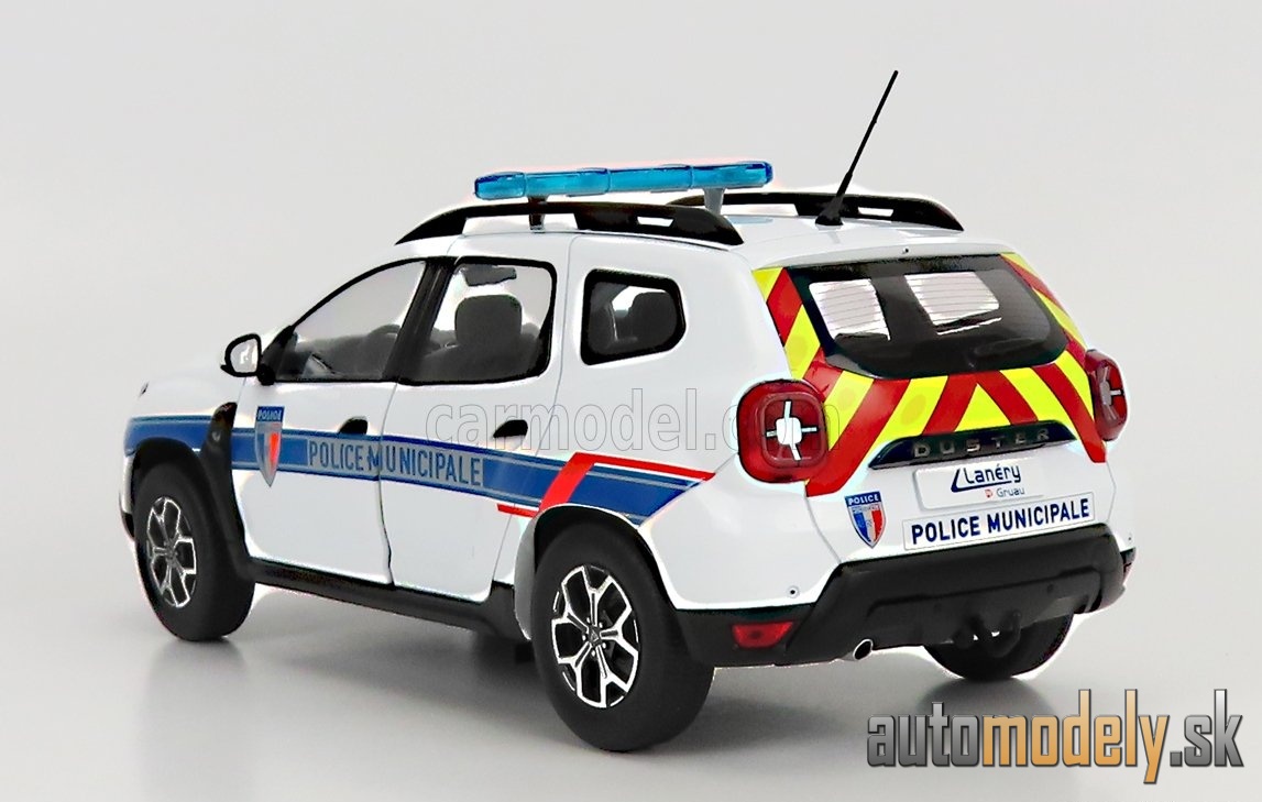 DACIA DUSTER MKII POLICE MUNICIPALE 2021 SOLIDO S1804606 1:18 PHASE 2