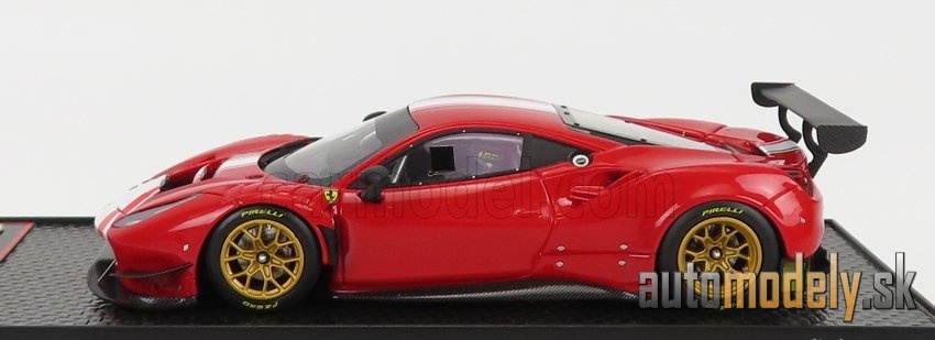 BBR-MODELS - FERRARI - 488 GT MODIFICATA 2020 (ROSSO CORSA 322 - RED) - 1:43