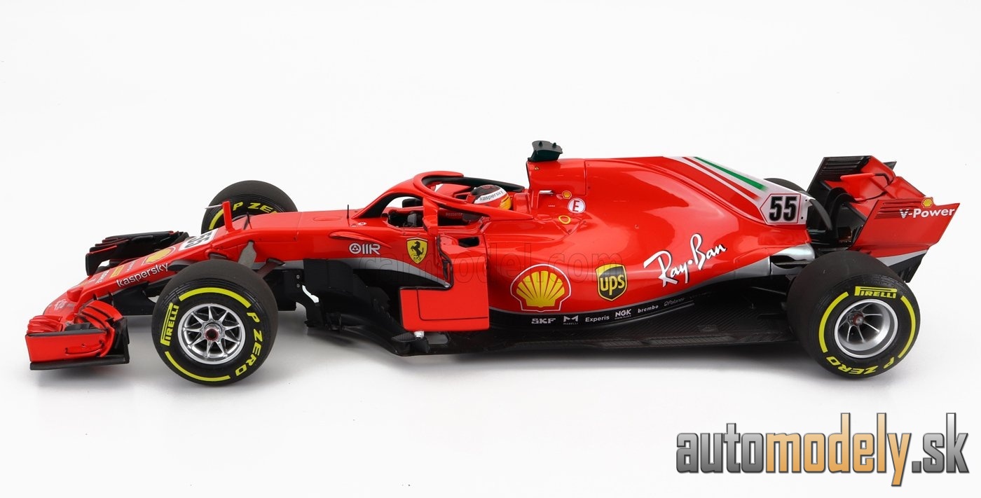 BBR-MODELS - FERRARI - F1 SF71H N 55 TEST FIORANO ITALY 2018 CARLOS SAINZ - 1:18
