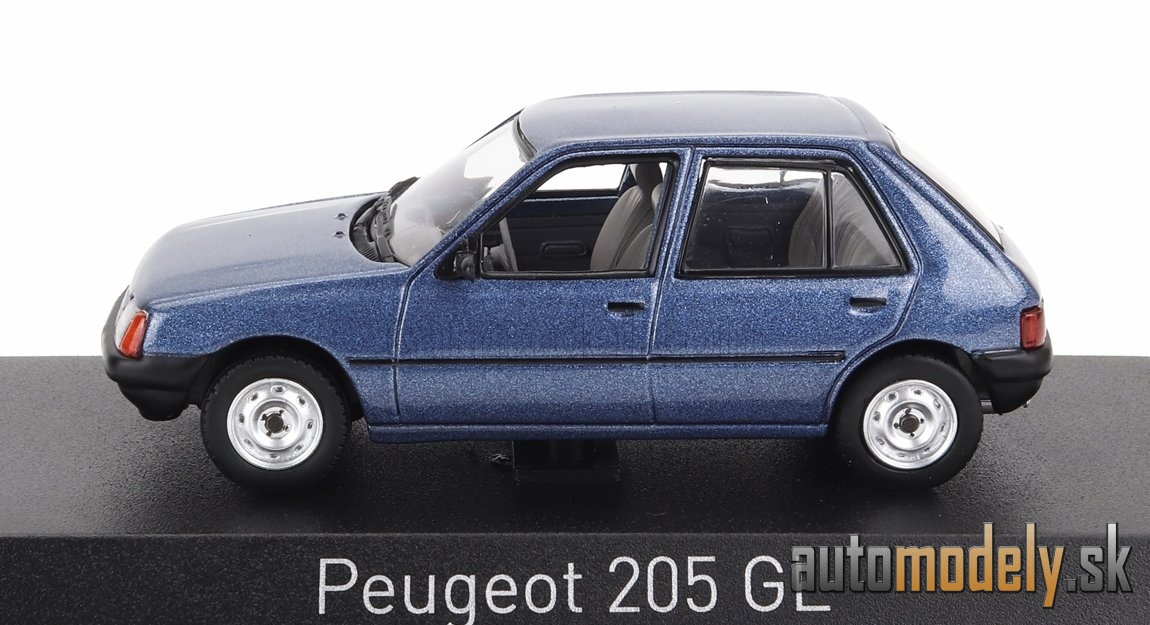 NOREV - PEUGEOT - 205 GL 1988 (MING BLUE) - 1:43