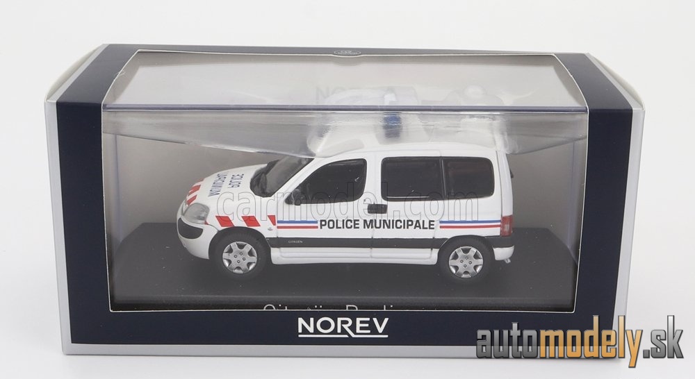 NOREV - CITROEN - BERLINGO POLICE MUNICIPALE 2004 (WHITE) - 1:43 
