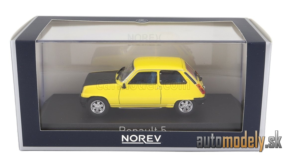 NOREV - RENAULT - R5 COPA 1980 (YELLOW BLACK) - 1:43