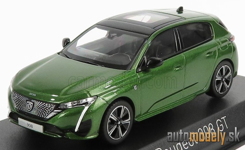 NOREV - PEUGEOT - 308 GT 2021 (GREEN) - 1:43