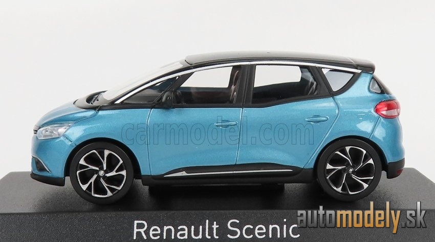 NOREV - RENAULT - SCENIC 2016 (LIGHT BLUE BLACK) - 1:43