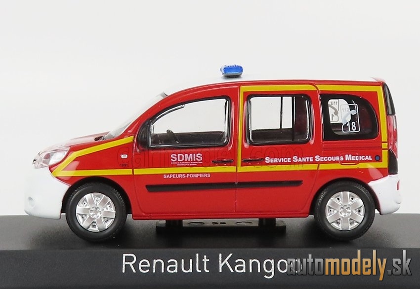 NOREV - RENAULT - KANGOO INFIRMIER SSSM POMPIERS 2013 - 1:43