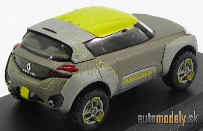 NOREV - RENAULT - CONCEPT CAR KWID SALON DE BOMBAY 2014 (GREY YELLOW) - 1:43