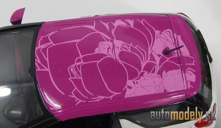 NOREV - CITROEN - SET 3x DS3 2012 WITH NEW ROOFDECO FLOWER - GRAFIC ART - FALVIO - 1:43
