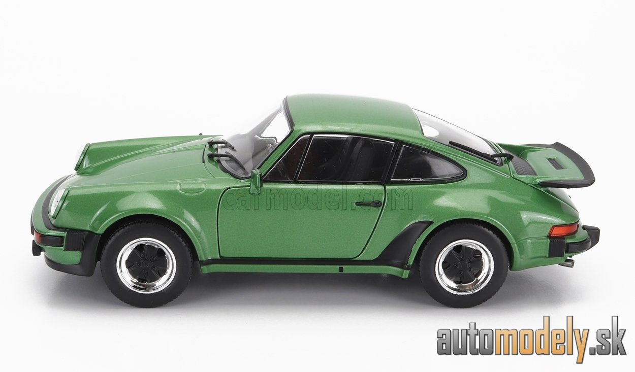 WHITEBOX - PORSCHE - 911 930 TURBO COUPE 1974 (GREEN) - 1:24
