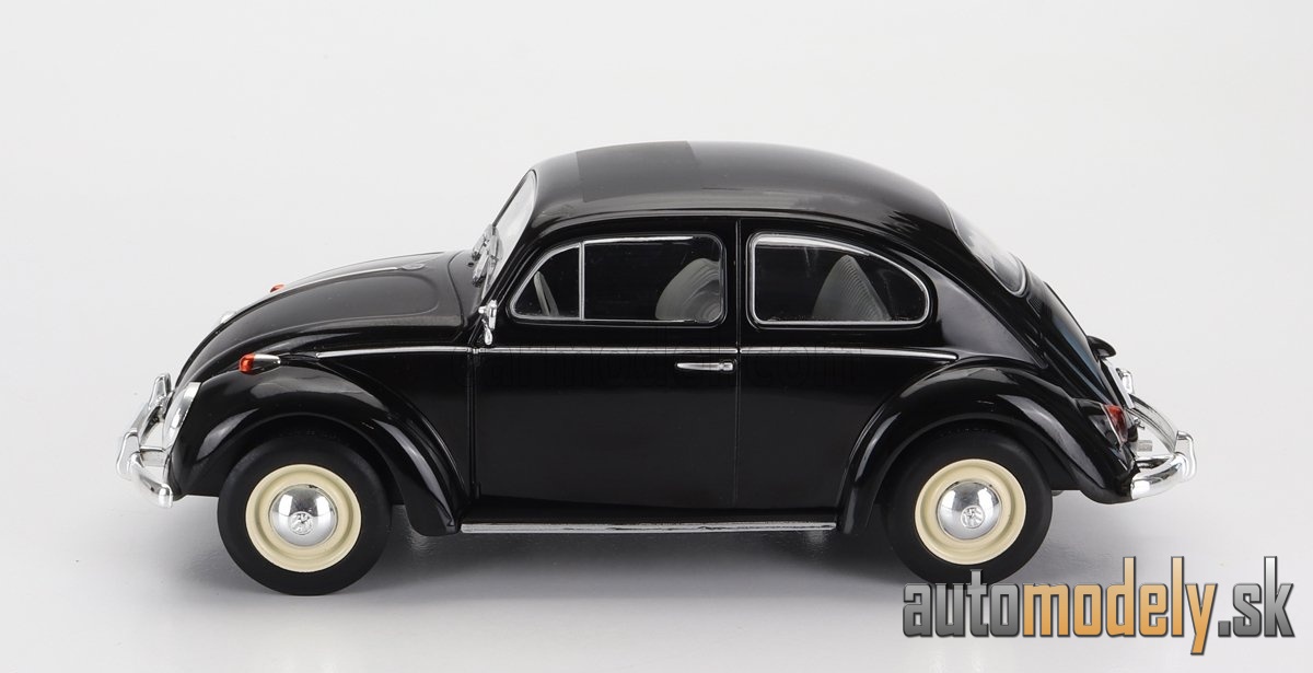 WHITEBOX - VOLKSWAGEN - BEETLE 1200 KAFER MAGGIOLINO 1960 (BLACK) - 1:24