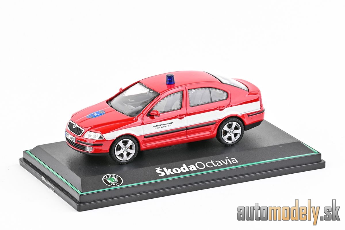 Abrex - Škoda Octavia II (2004) HZS Letiště Karlovy Vary - 1:43